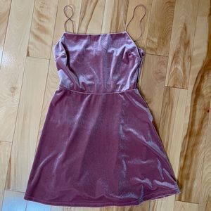 Velvet urban dress